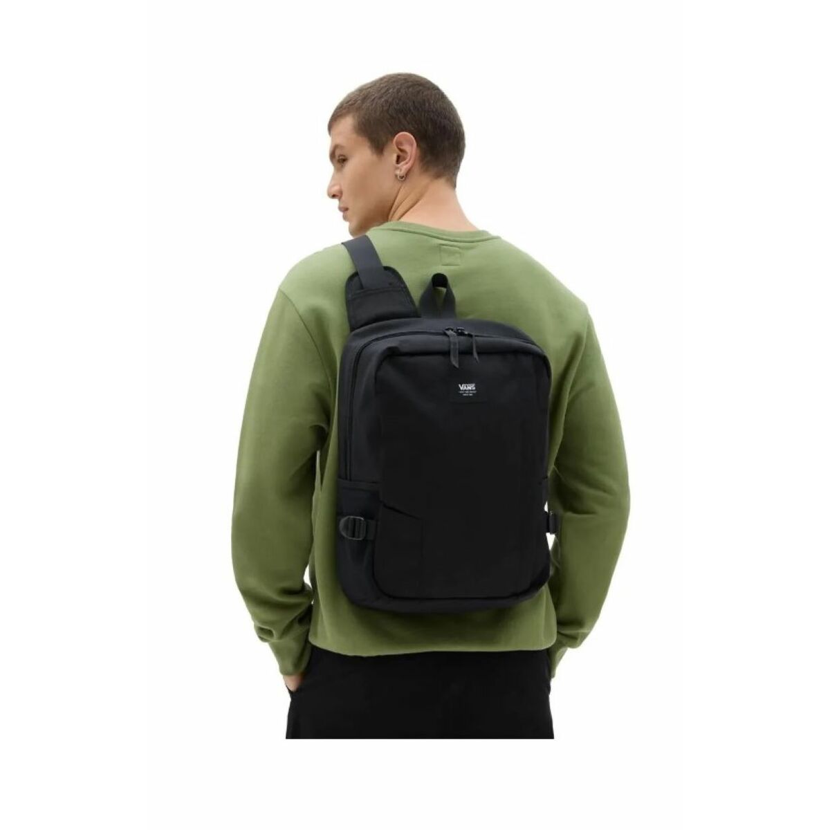 Ghiozdan Vans HOIST SLIN BAG VN00082HBLK1 Negru - Birou și papetărie, Material școlar și educațional