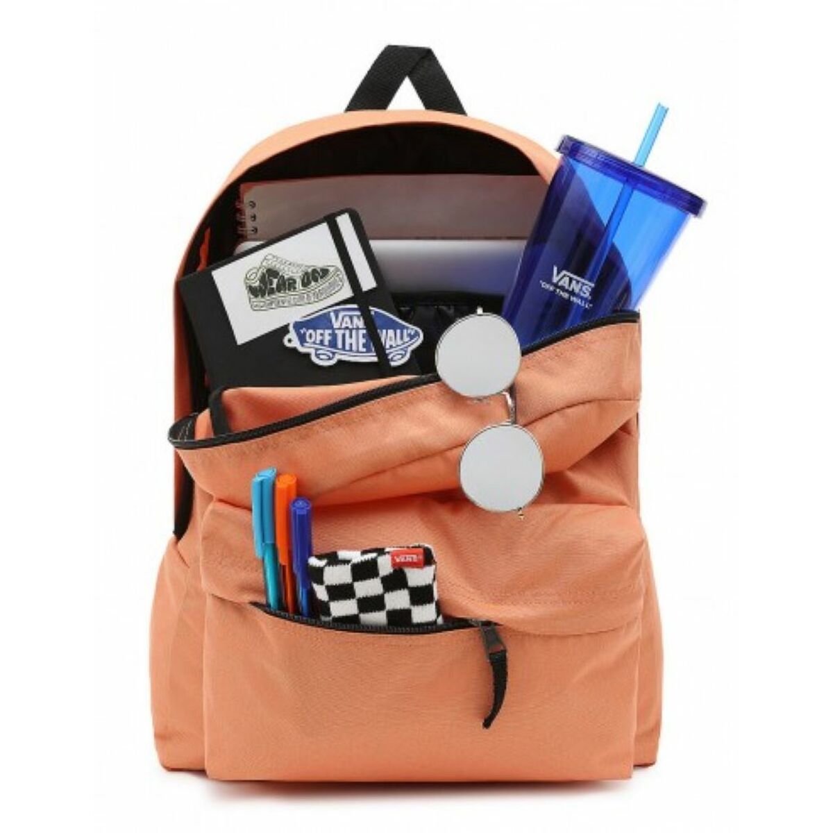 Ghiozdan Vans Old Skool Classic Backpack VN000H4YVVL1 Portocaliu - Birou și papetărie, Material școlar și educațional