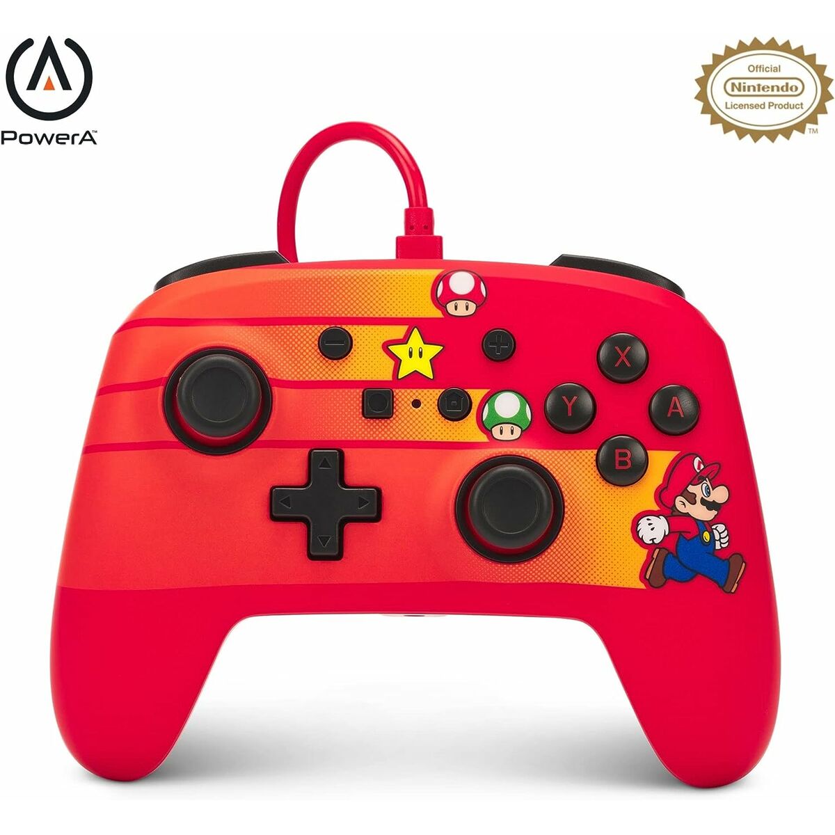 Telecomandă Jocuri Gaming Powera SPEEDS MAR Roșu Nintendo Switch - Electronică, Joc video