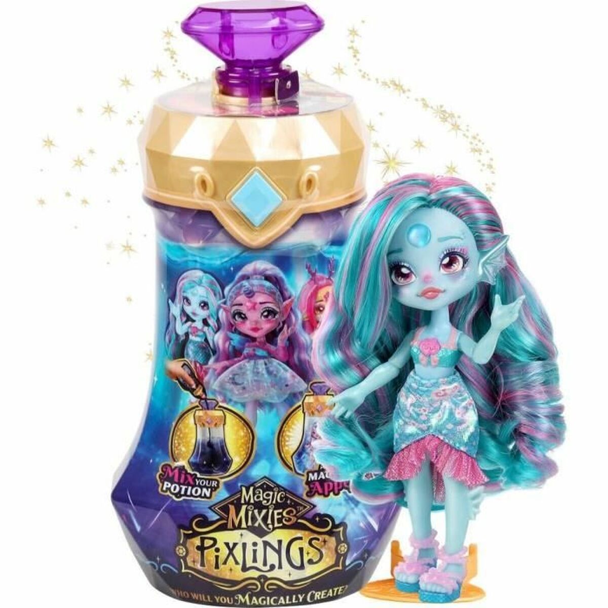 Păpușă Moose Toys Magic Mixies Pixlings Puppe Marena - Jucarii si jocuri, Păpuși și accesorii
