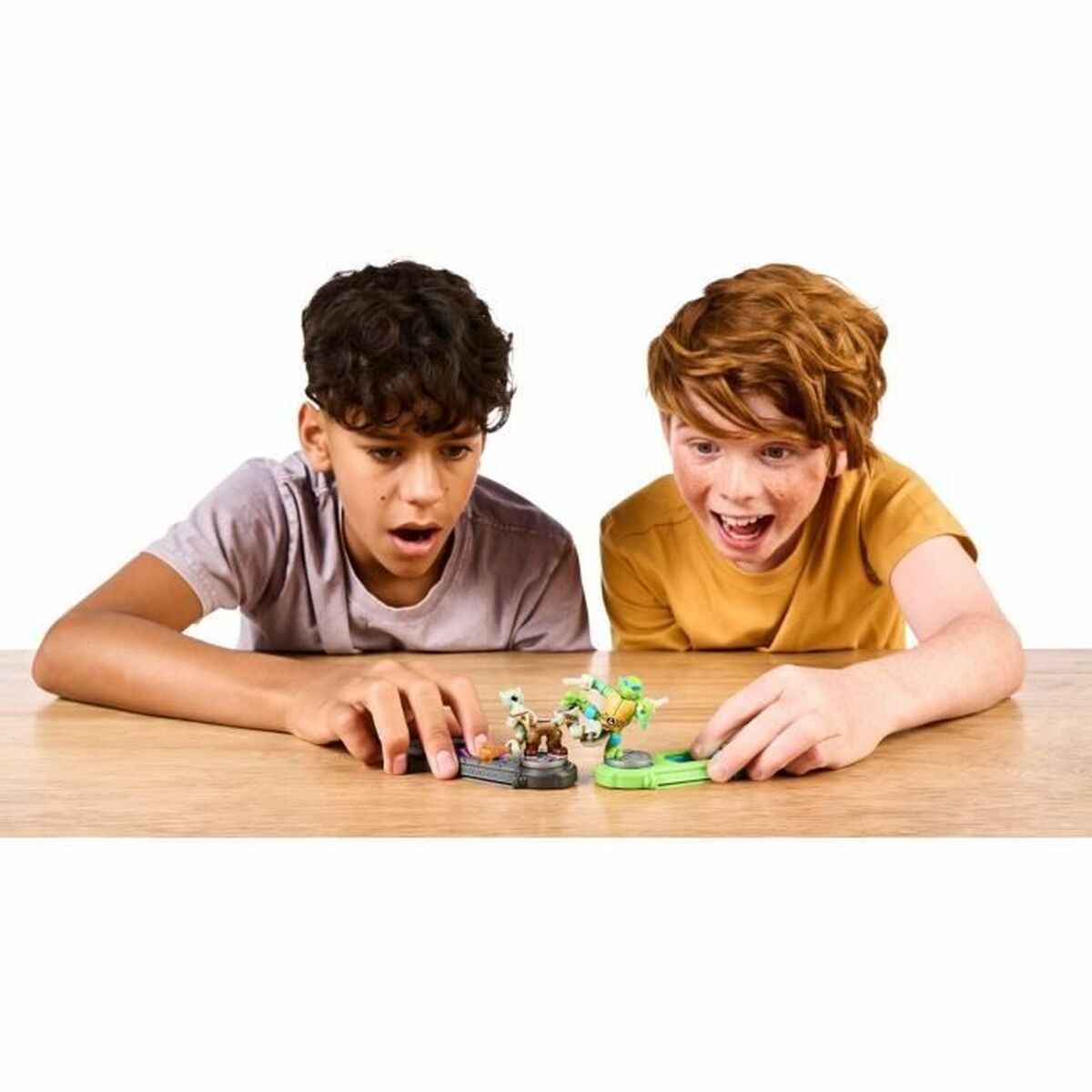 Figurine de luptă Teenage Mutant Ninja Turtles Legends of Akedo: Michelangelo vs Evil Bepop - Jucarii si jocuri, Păpuși și figurine