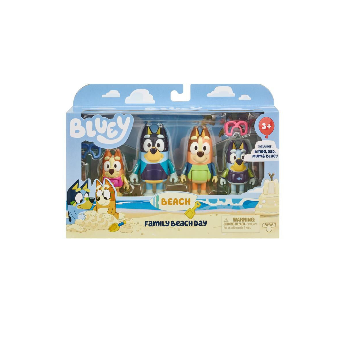 Playset Moose Toys La familia en la playa - Jucarii si jocuri, Păpuși și figurine