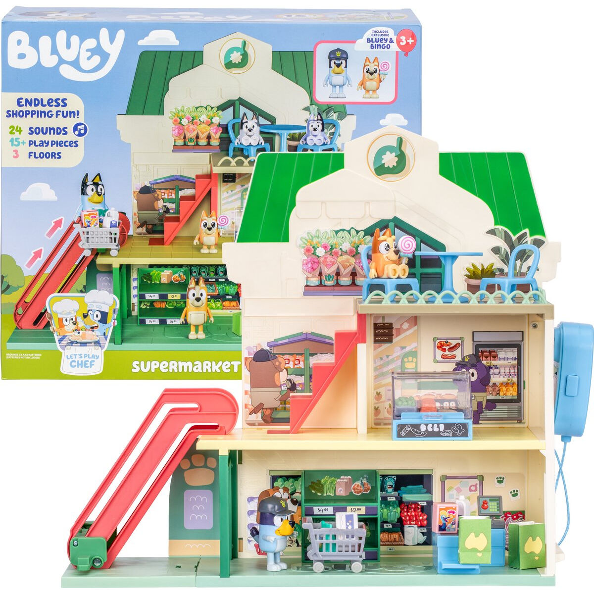 Playset Bluey Lumină Sunet - Jucarii si jocuri, Păpuși și figurine