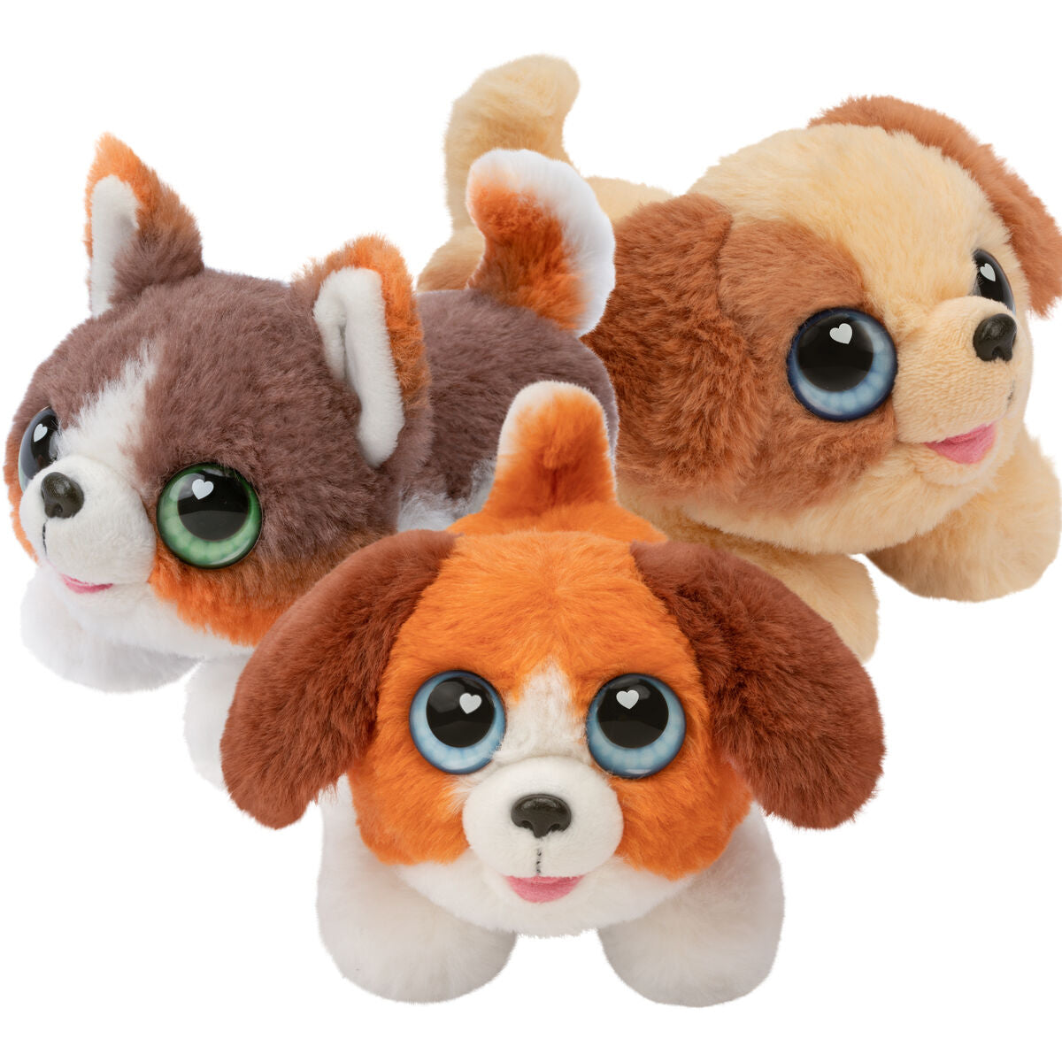 Jucărie de Pluș Moose Toys Orange Dog Multicolor Flauș Câine - Jucarii si jocuri, Jucării de pluș