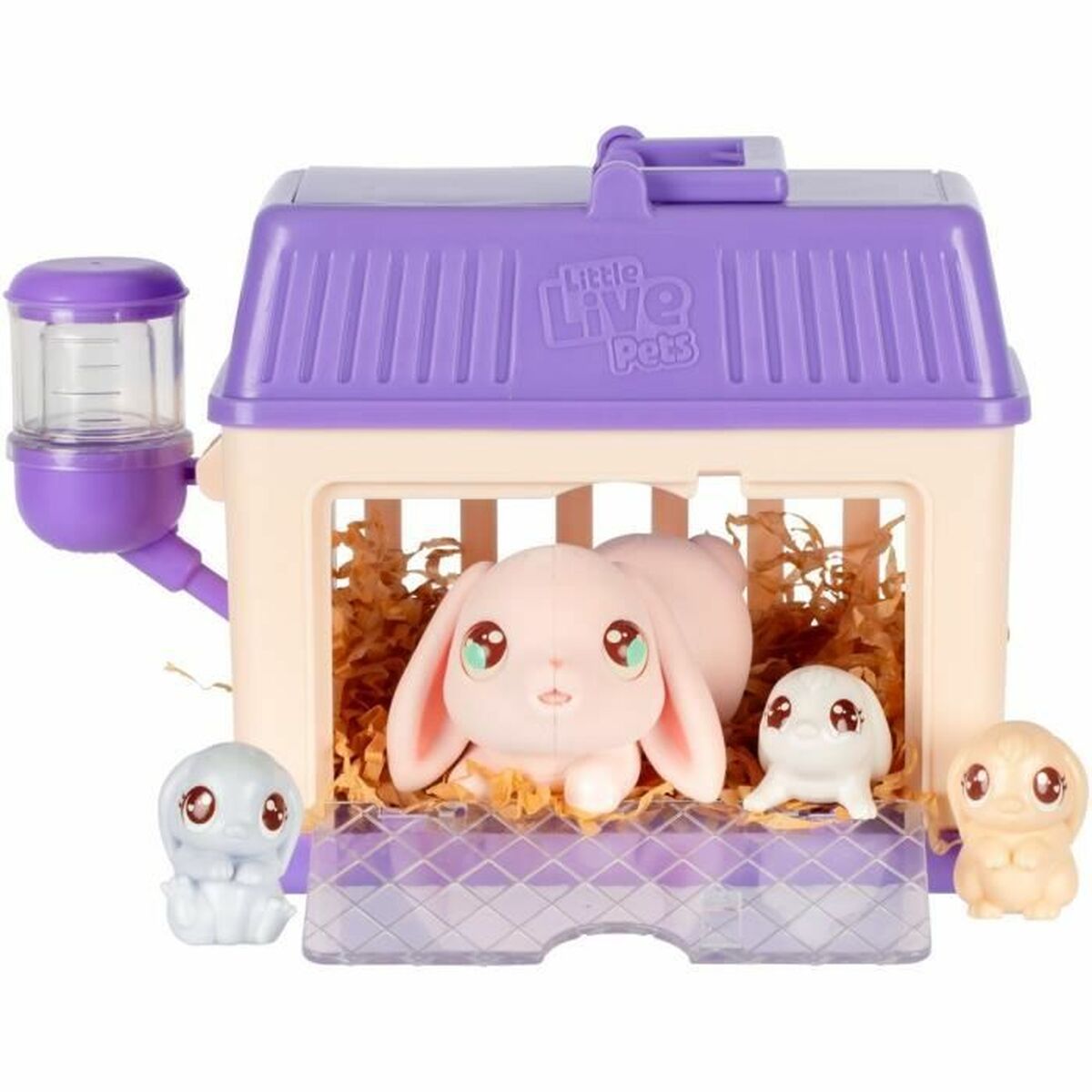 Jucărie de Pluș Little Live Pets Mama Surprise Rabbits Roz Rose Flauș Iepure - Jucarii si jocuri, Jucării de pluș
