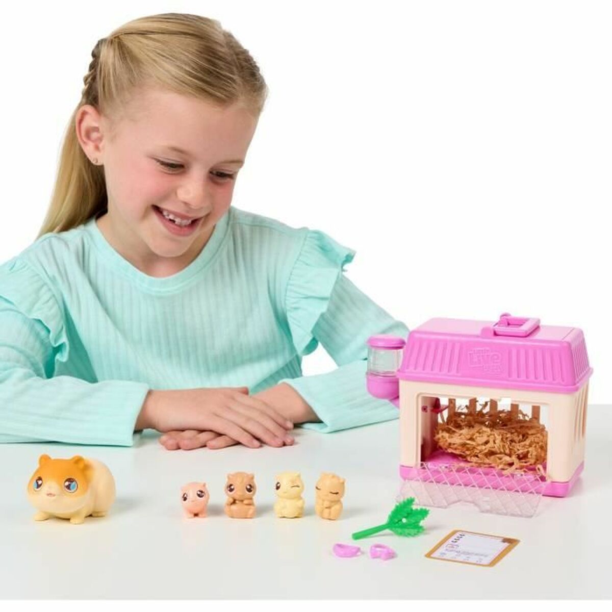 Jucărie de Pluș Little Live Pets Mama Surprise Hamsters Portocaliu Orange Flauș Hamster - Jucarii si jocuri, Jucării de pluș