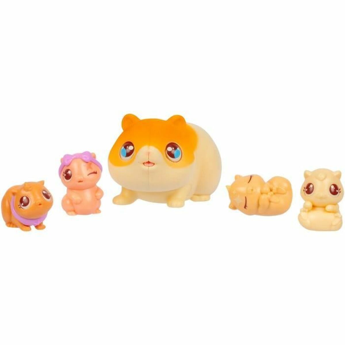 Jucărie de Pluș Little Live Pets Mama Surprise Hamsters Portocaliu Orange Flauș Hamster - Jucarii si jocuri, Jucării de pluș