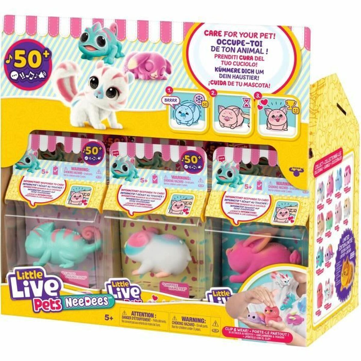Jucărie de Pluș Little Live Pets Alb Jaune Plastic - Jucarii si jocuri, Jucării de pluș