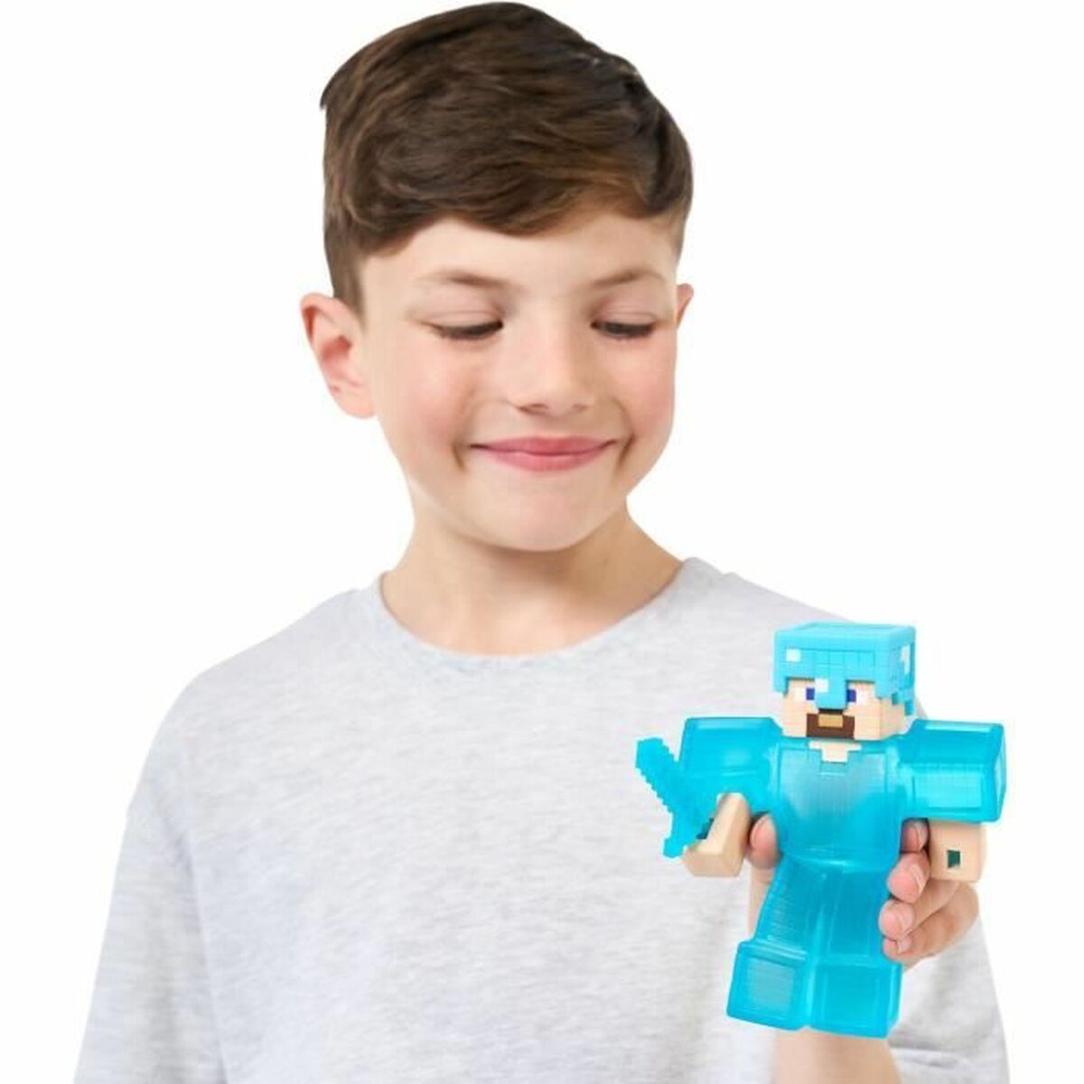 Figura îmbinată Goo Jit Zu Minecraft Steve - Jucarii si jocuri, Păpuși și figurine