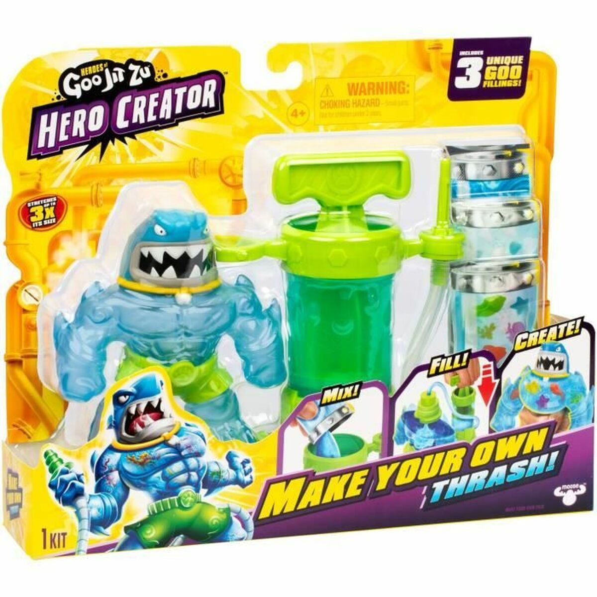 Figurine de Acțiune Thrash 3 Piese - Jucarii si jocuri, Păpuși și figurine