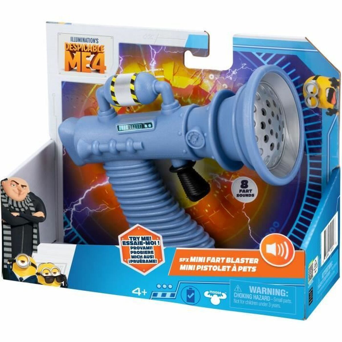 Accesorii pentru căsuțe de păpuși Moose Toys Mini Pistola a Prouts - Mi Villano Favorito 4 - Jucarii si jocuri, În aer liber și sport