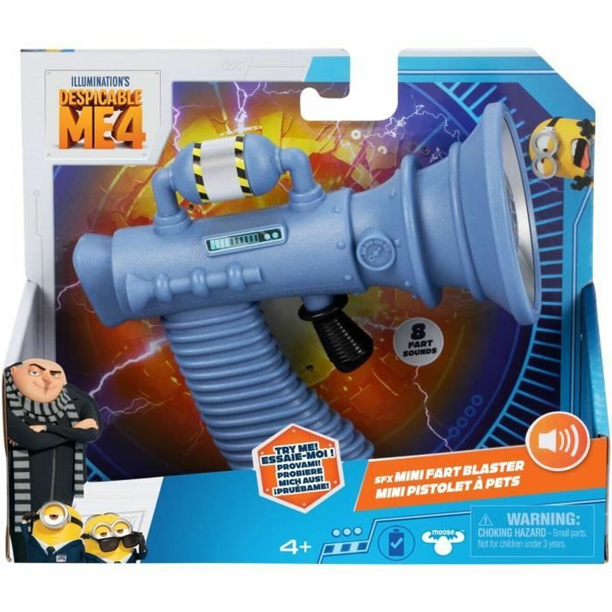 Accesorii pentru căsuțe de păpuși Moose Toys Mini Pistola a Prouts - Mi Villano Favorito 4 - Jucarii si jocuri, În aer liber și sport
