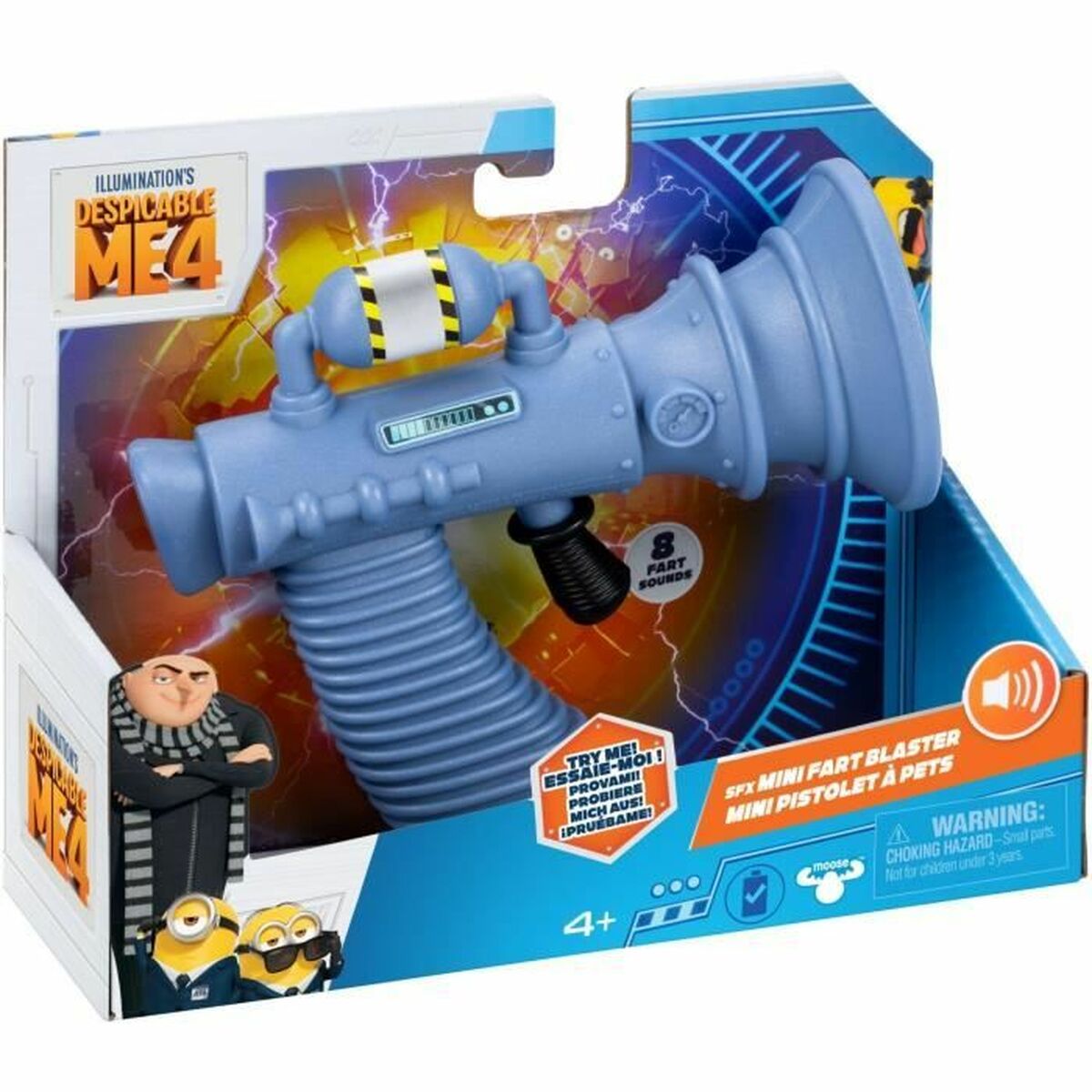 Accesorii pentru căsuțe de păpuși Moose Toys Mini Pistola a Prouts - Mi Villano Favorito 4 - Jucarii si jocuri, În aer liber și sport