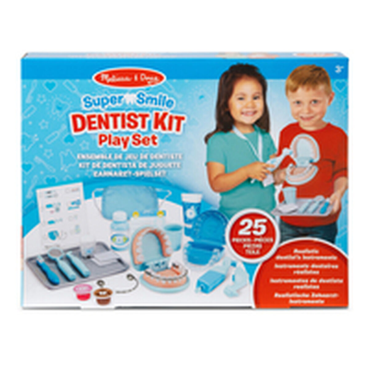 Trusă medicală de jucărie cu accesorii Melissa & Doug - Jucarii si jocuri, Imitații de jocuri