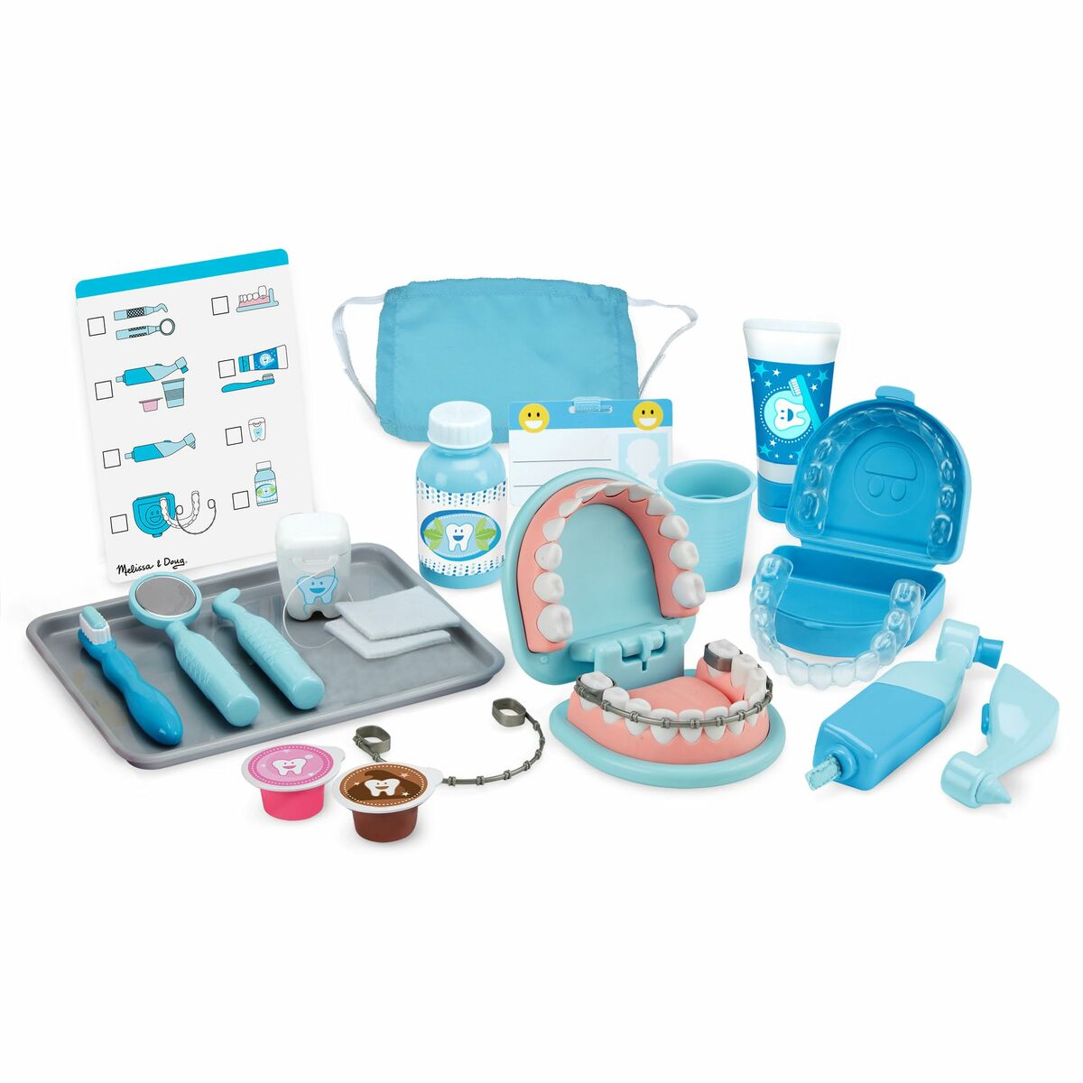 Trusă medicală de jucărie cu accesorii Melissa & Doug - Jucarii si jocuri, Imitații de jocuri