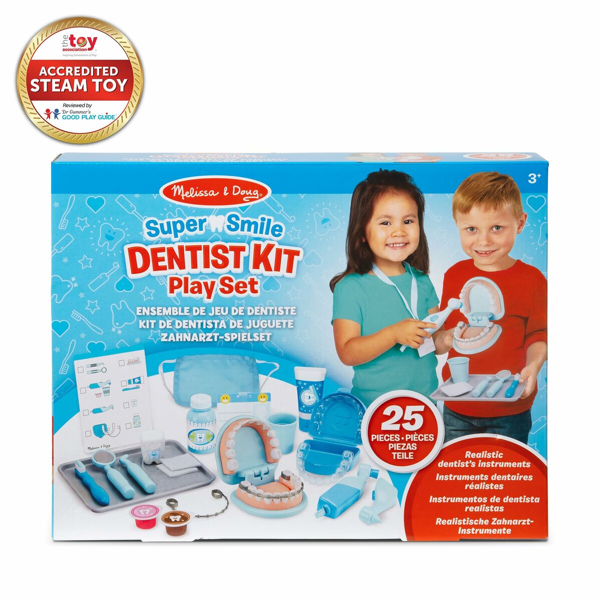 Trusă medicală de jucărie cu accesorii Melissa & Doug - Jucarii si jocuri, Imitații de jocuri