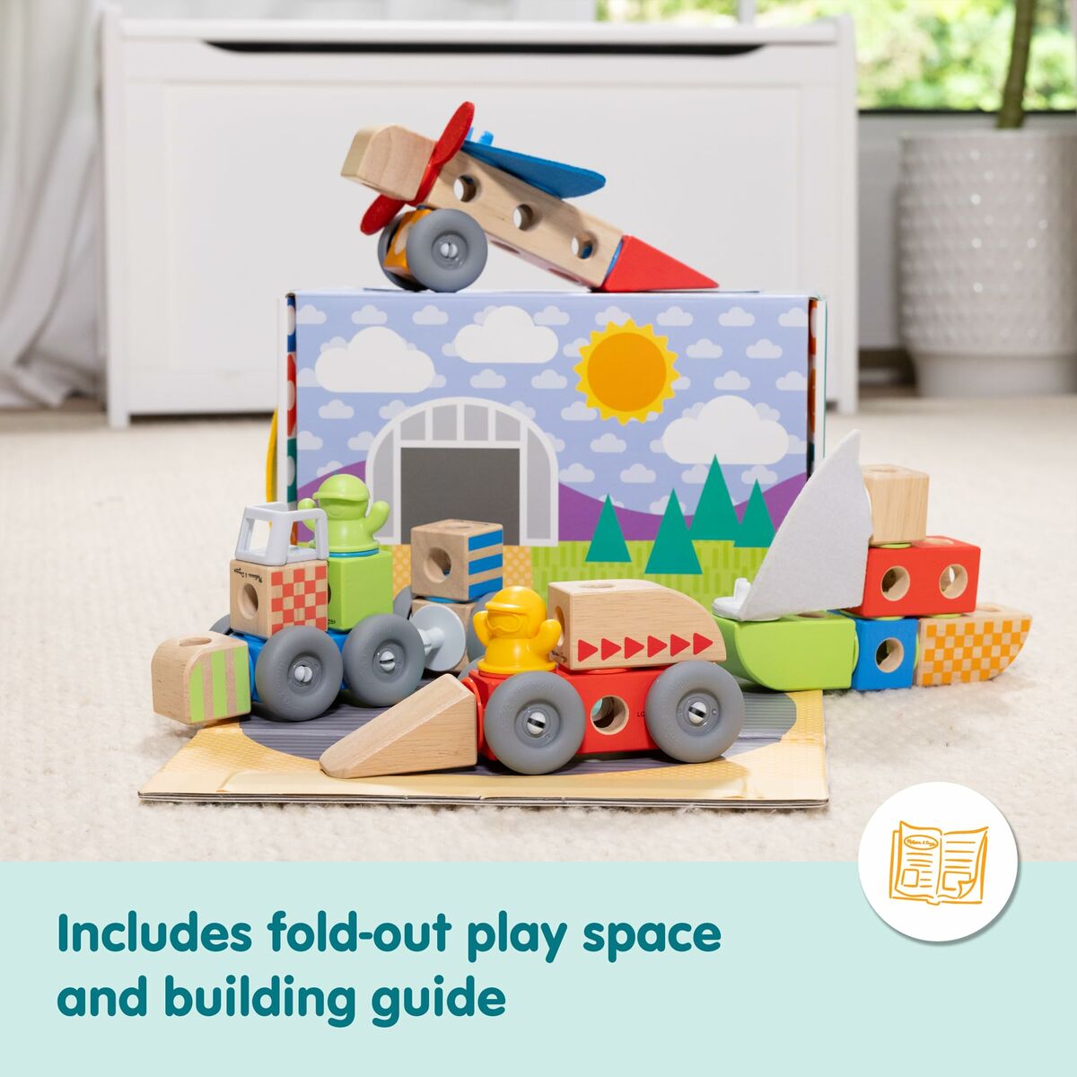 Set de Construcție Melissa & Doug Blockables 54 Piese - Jucarii si jocuri