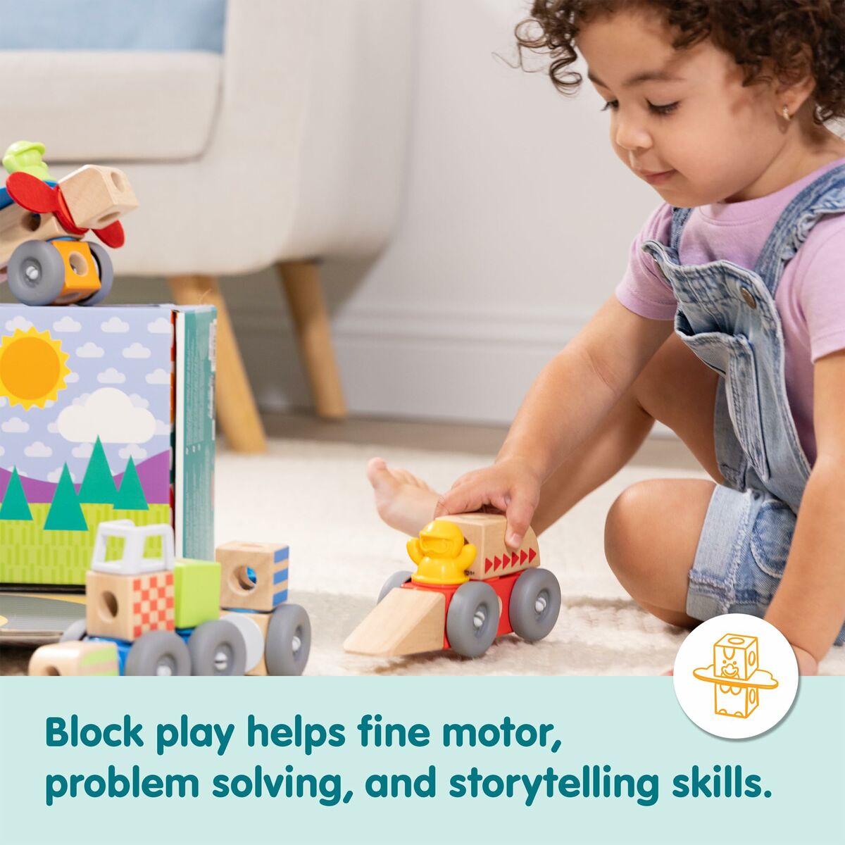 Set de Construcție Melissa & Doug Blockables 54 Piese - Jucarii si jocuri