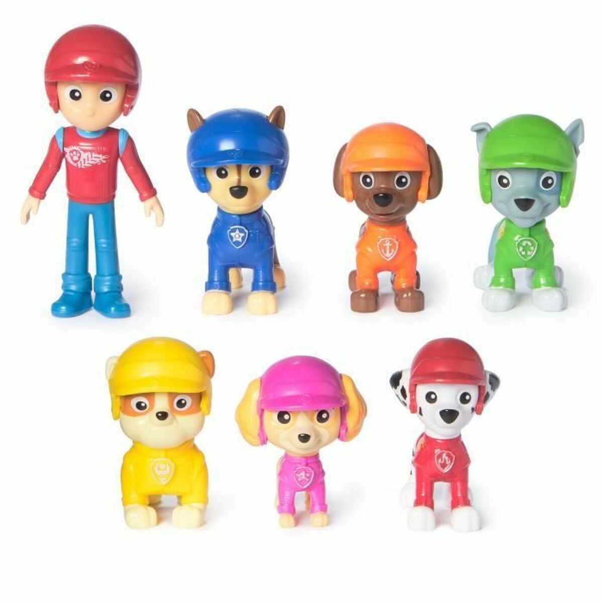 Figurine colectabile Spin Master MULTIPACK DE 7 FIGURAS DE RUEDAS DE RESCATE DE PAW Patrol - Jucarii si jocuri, Păpuși și figurine