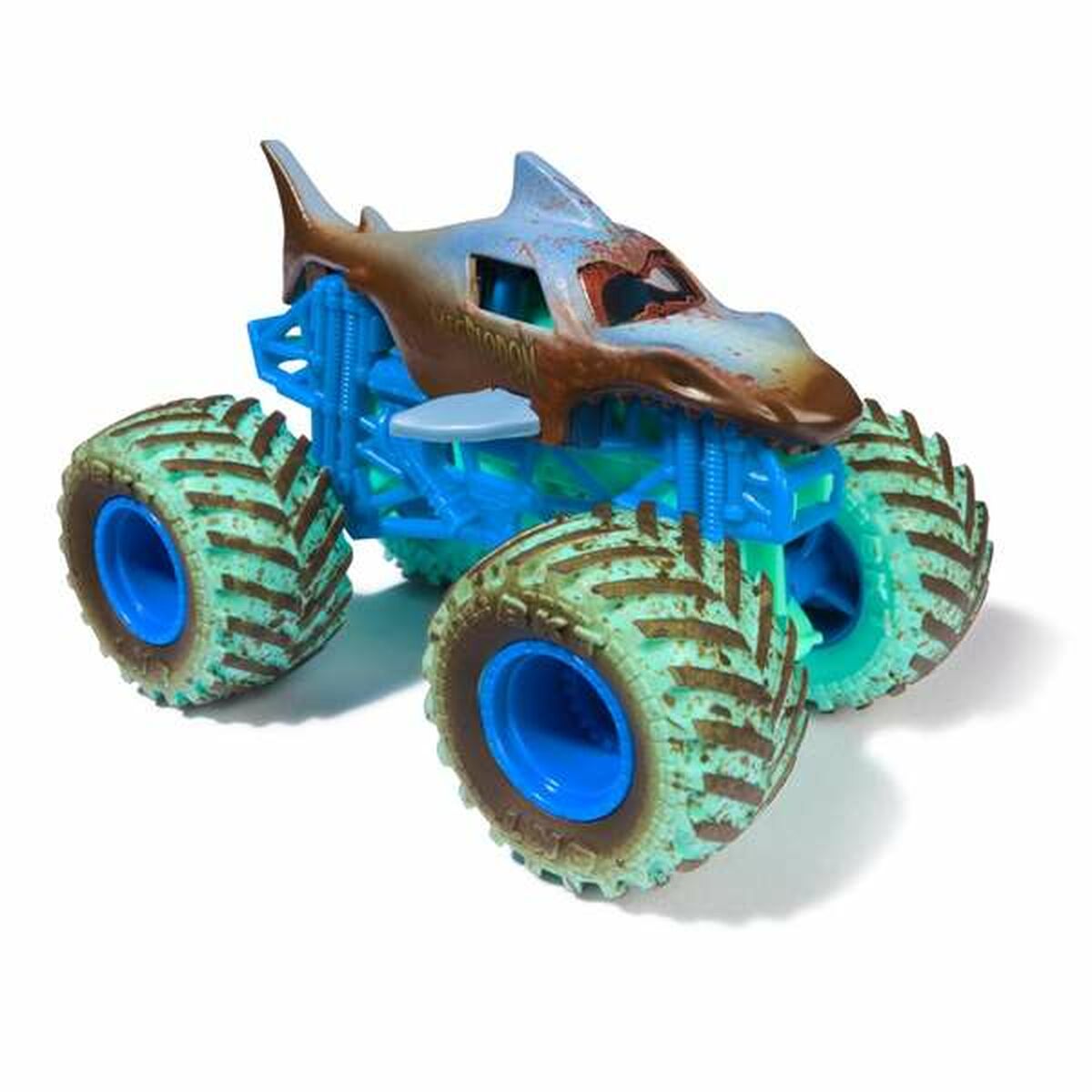 Monster Truck Monster Jam Mud Blasters 1:64 Albastru - Jucarii si jocuri, Vehicule