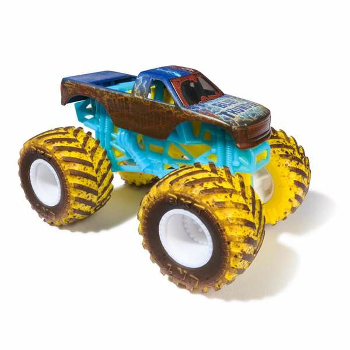 Monster Truck Monster Jam Mud Blasters 1:64 Albastru - Jucarii si jocuri, Vehicule