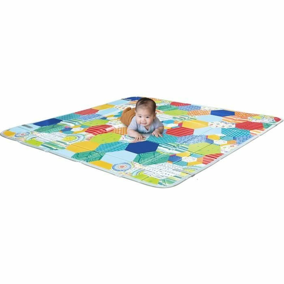 Loc de joacă Infantino 150 x 150 cm Multicolor Pliabil - Bebelus, Dormitor