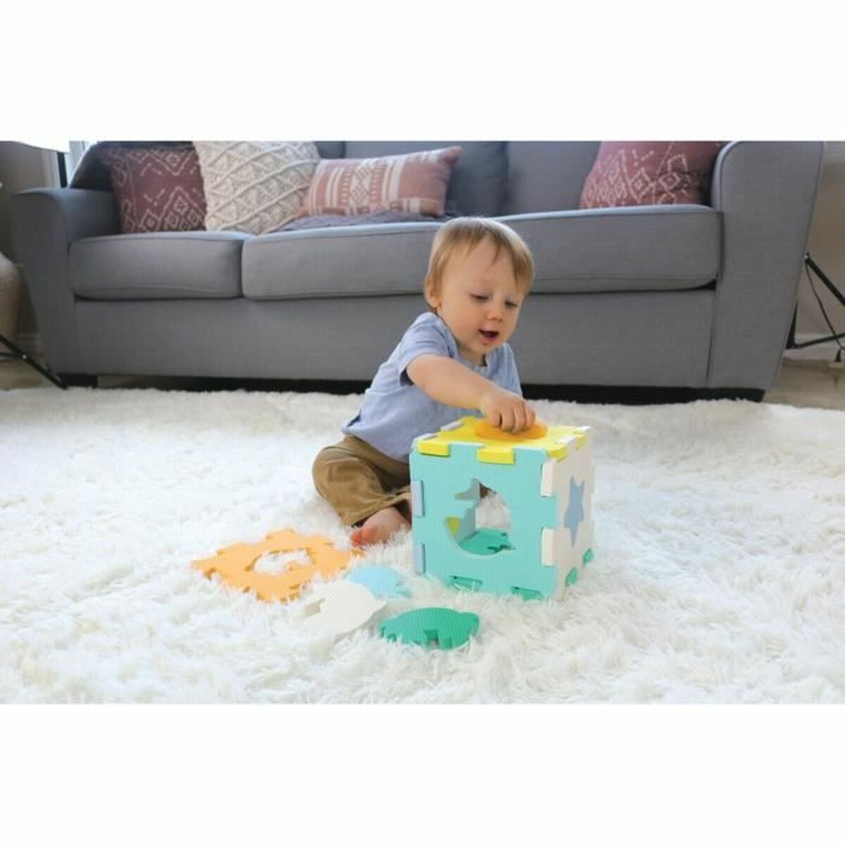 Saltea de joacă Infantino Foam - Bebelus, Activitate și divertisment