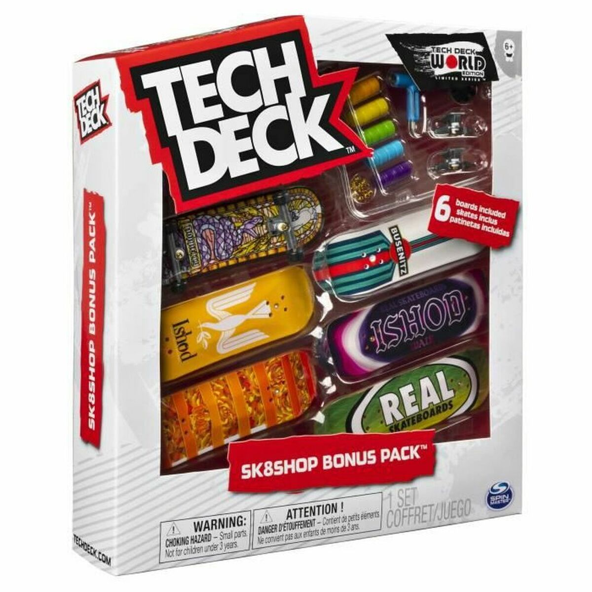 Skateboard jucărie pentru degete Tech Deck 6028845 - Jucarii si jocuri, Vehicule