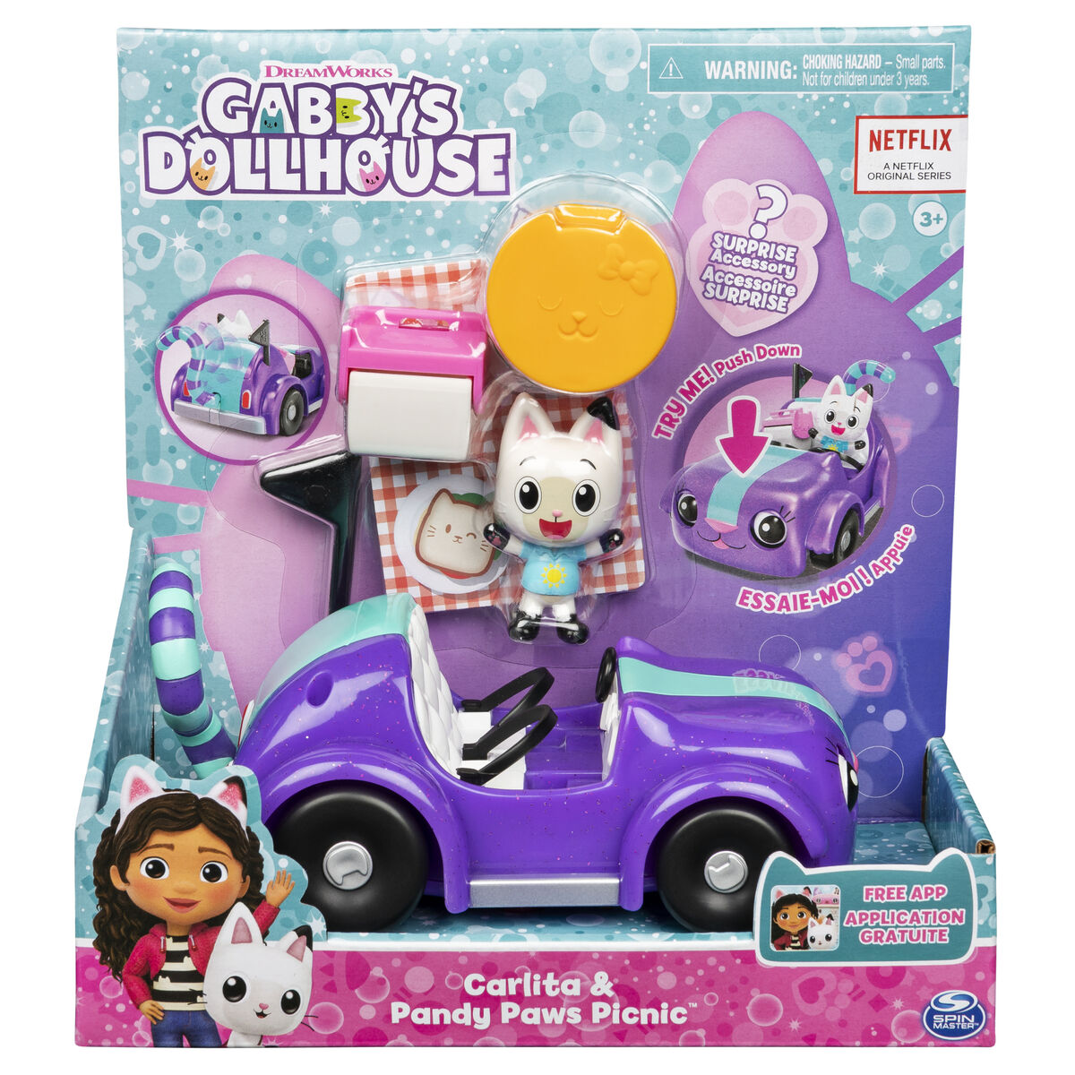 Mașină Spin Master Gabby´s Dollhouse Multicolor Plastic - Jucarii si jocuri, Vehicule
