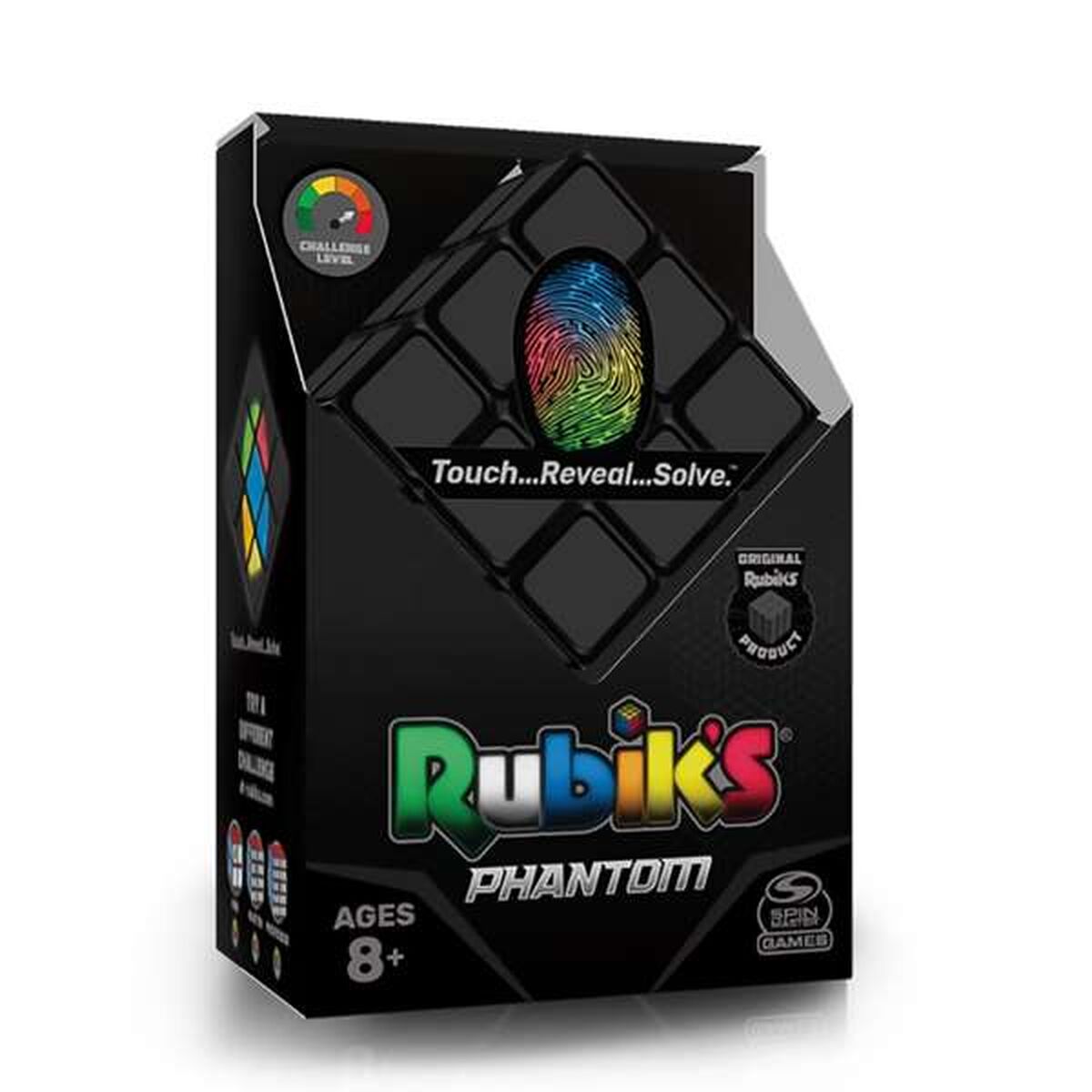 Joc de Îndemânare Spin Master Cube 3x3 Phantom Multicolor Roz Sensibil la căldură - Jucarii si jocuri, Jocuri și accesorii