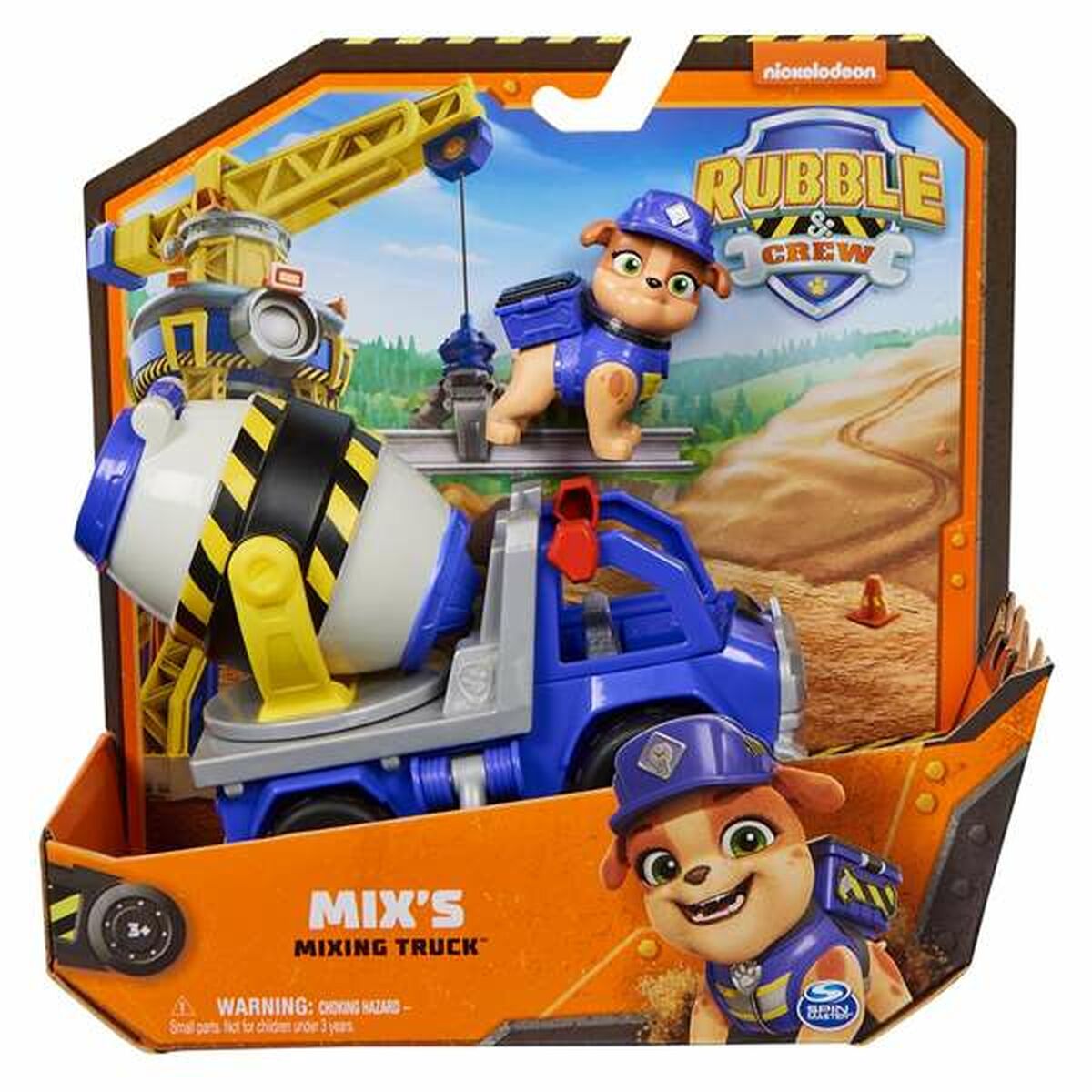 Figurine de Acțiune The Paw Patrol Rubble Crew - Jucarii si jocuri, Păpuși și figurine