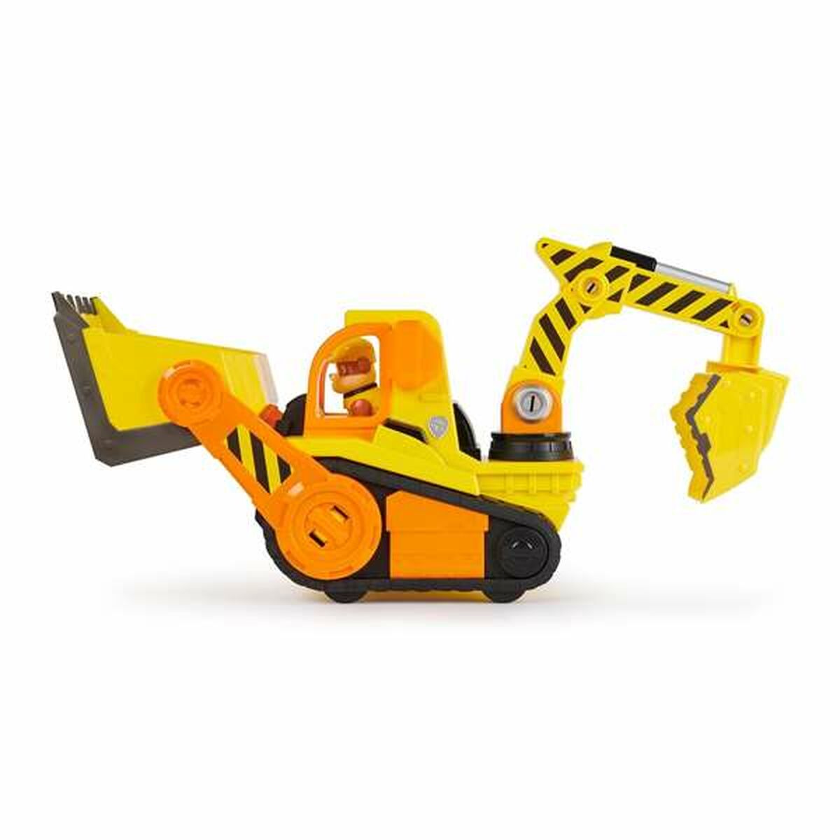 Camion Excavator cu Cupă Întoarsă The Paw Patrol Deluxe Rubble - Jucarii si jocuri, Vehicule