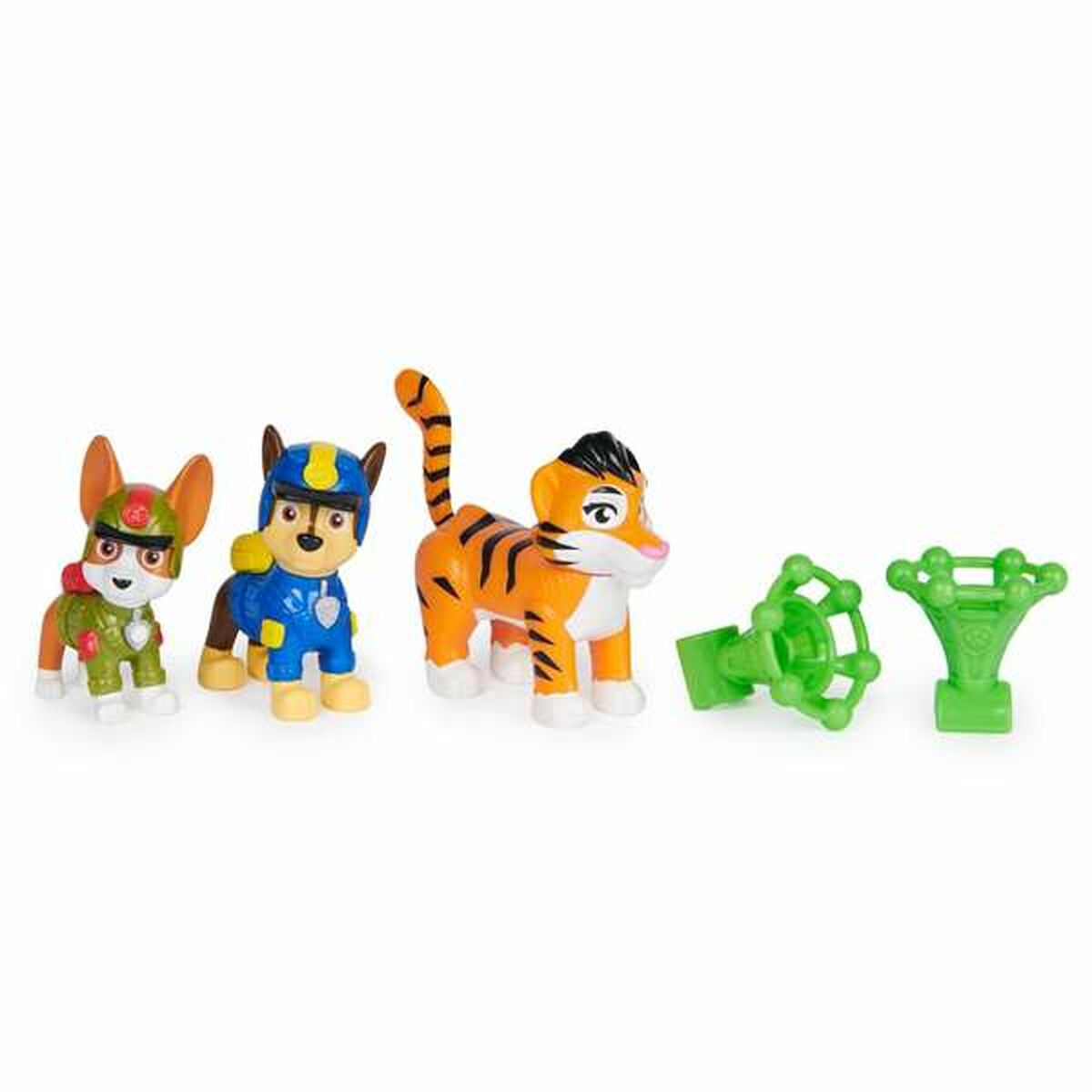 Playset The Paw Patrol Jungle 19,05 x 20,23 x 5,71 cm 4 Unități - Jucarii si jocuri, Păpuși și figurine