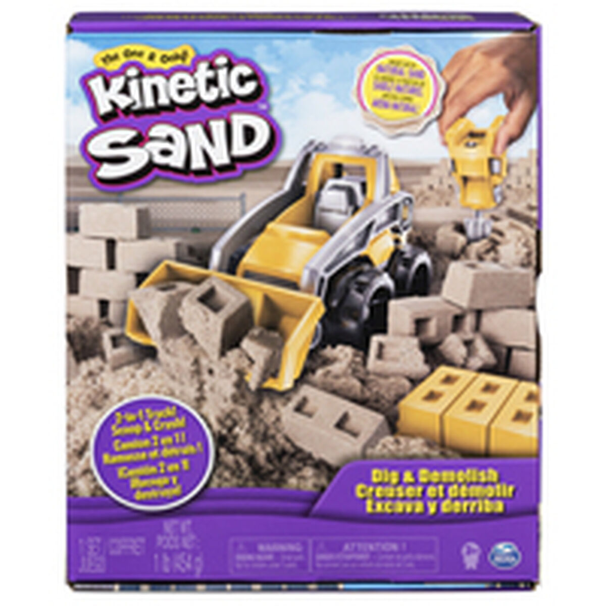 Joc de Plastilină Kinetic Sand Fast & Furious - Jucarii si jocuri, Activități creative