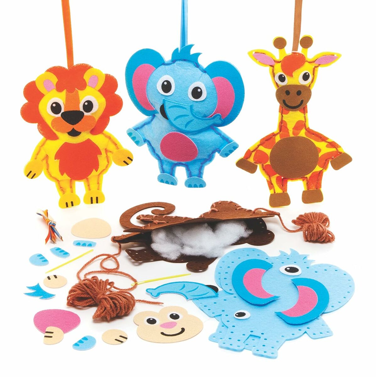 Set pentru Lucru Manual animale - Jucarii si jocuri, Activități creative