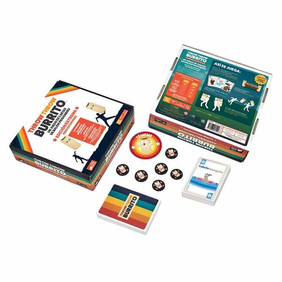 Joc de Masă Asmodee Throw Throw Burrito Edición Extrema ES - Jucarii si jocuri, Jocuri și accesorii