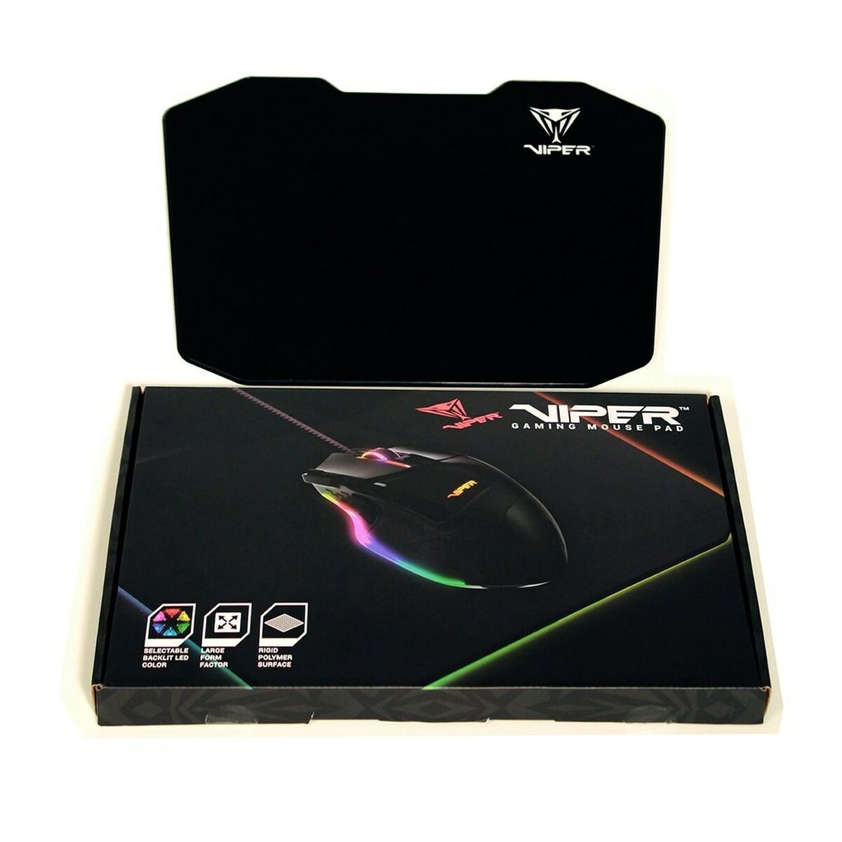 Covoraș de șoarece Patriot Memory Viper Negru Monocrom - Tehnică de calcul, Accesorii