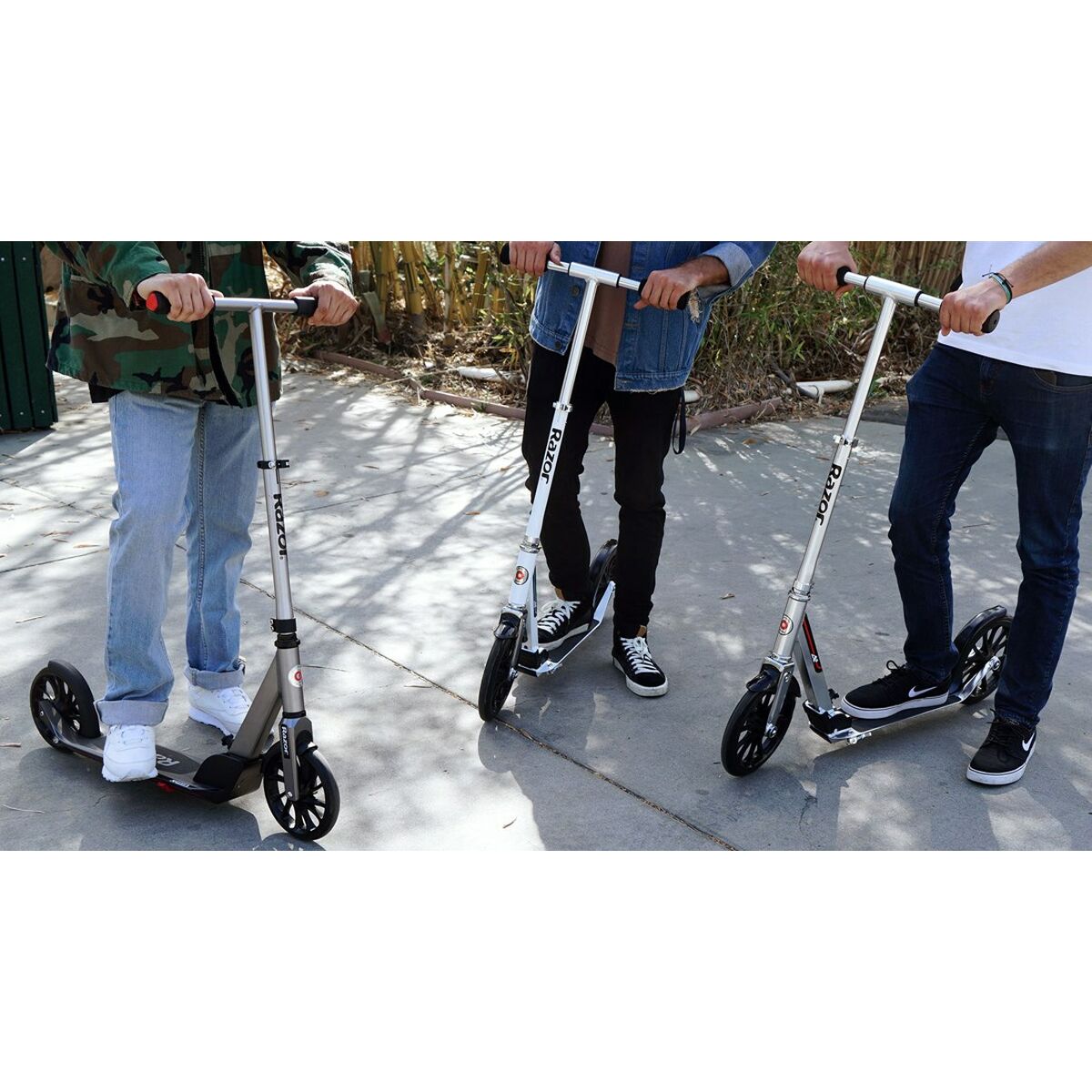 Trotinetă Scuter A5 Lux Razor 13073001 Albastru Roșu Argintiu - Sport și în aer liber, Mobilitate urbană