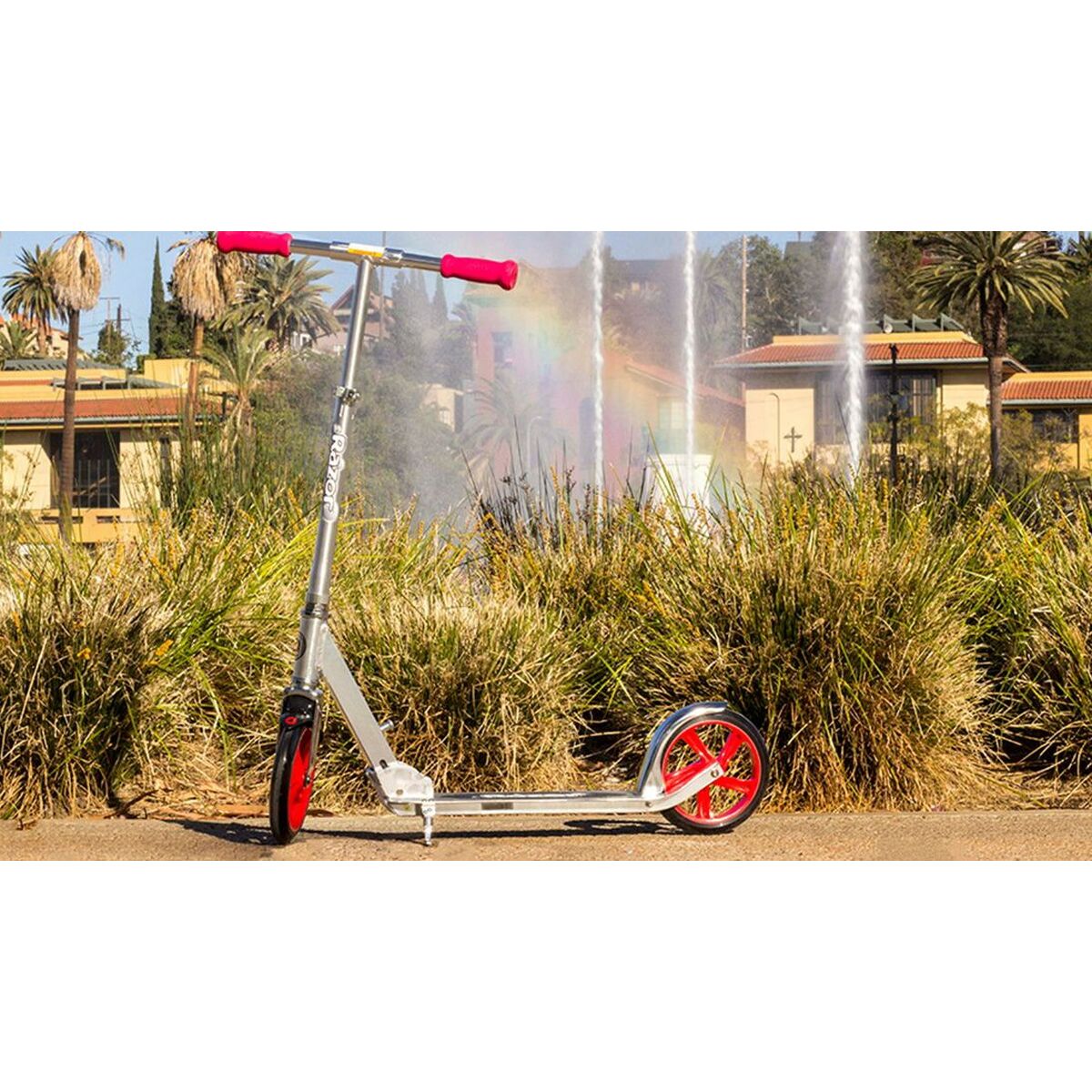 Trotinetă Scuter A5 Lux Razor 13073001 Albastru Roșu Argintiu - Sport și în aer liber, Mobilitate urbană