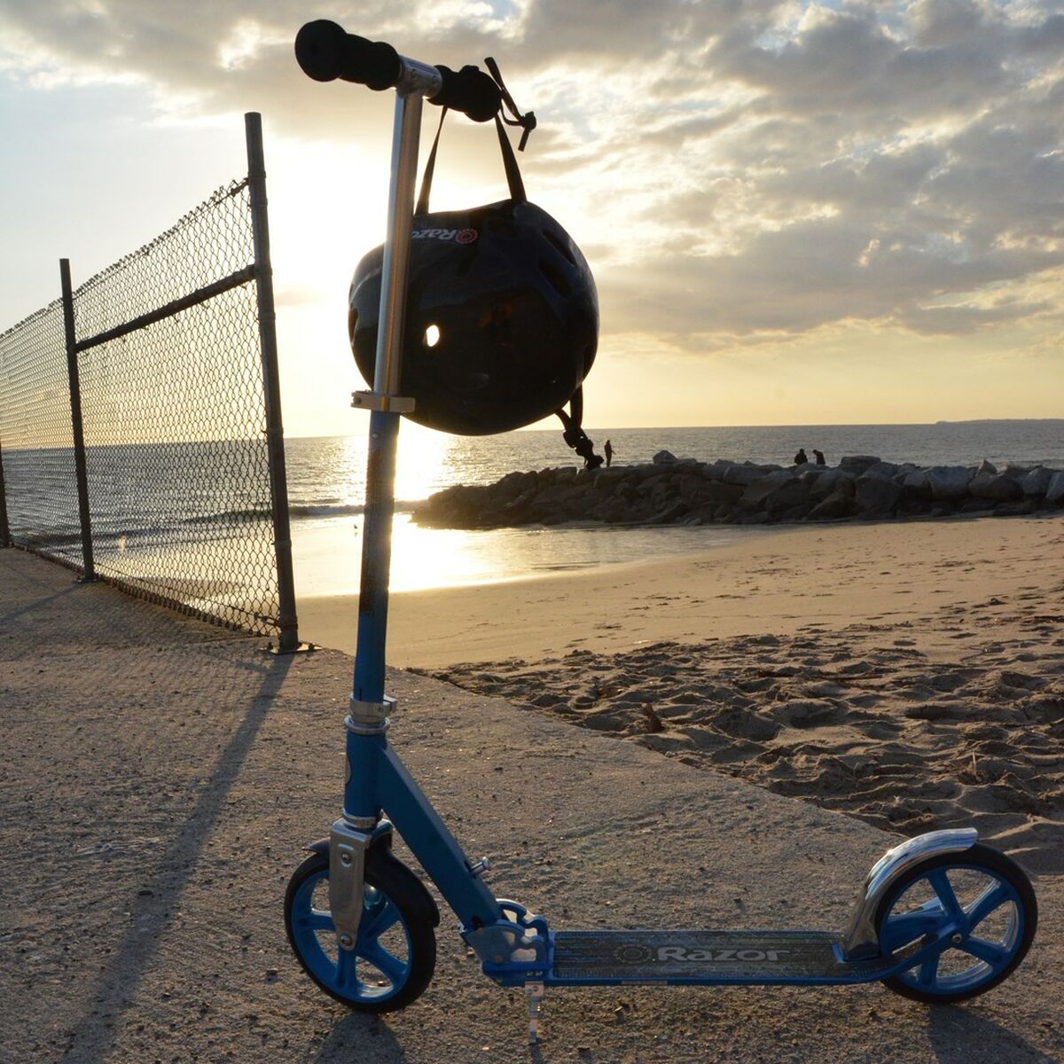 Trotinetă Scuter A5 Lux Razor 13073042 Albastru - Sport și în aer liber, Mobilitate urbană