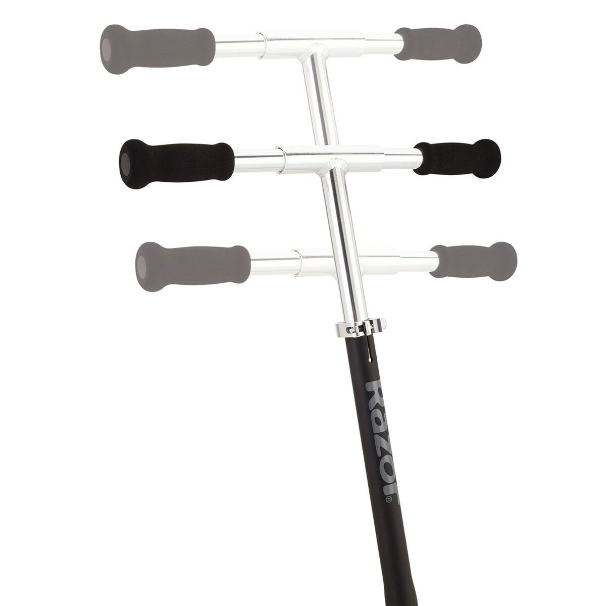 Trotinetă Scuter Carbon Lux Razor 13073003 Negru Argintiu - Sport și în aer liber, Mobilitate urbană