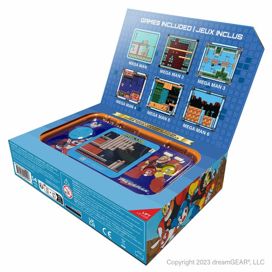 Consolă de Jocuri Portabilă My Arcade Pocket Player PRO - Megaman Retro Games Albastru - Jucarii si jocuri, Jucării electronice