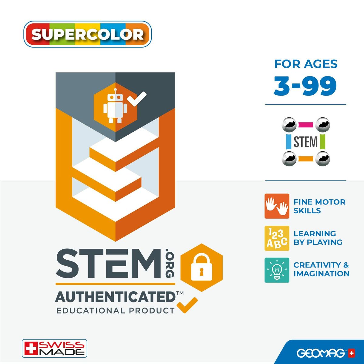 Joc Educativ Geomag 42 Piese - Jucarii si jocuri