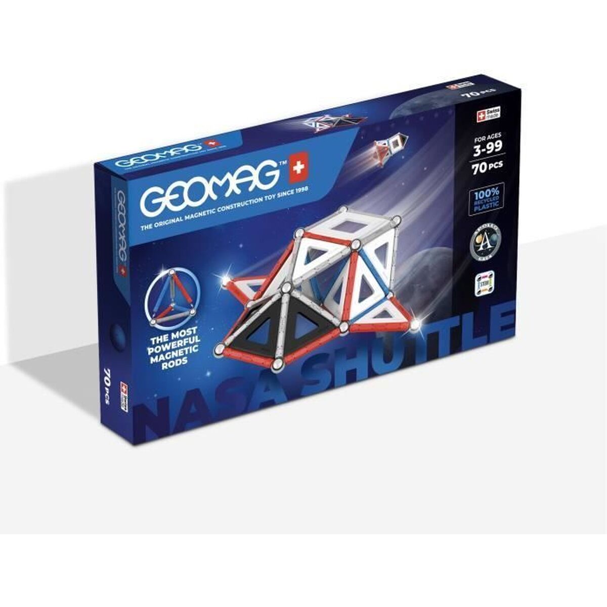 Set de Construcție Geomag Nasa Shuttle 70 piezas - Jucarii si jocuri