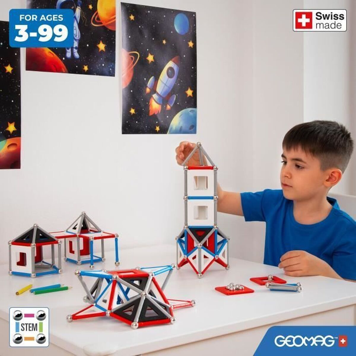Set de Construcție Geomag Nasa Shuttle 70 piezas - Jucarii si jocuri