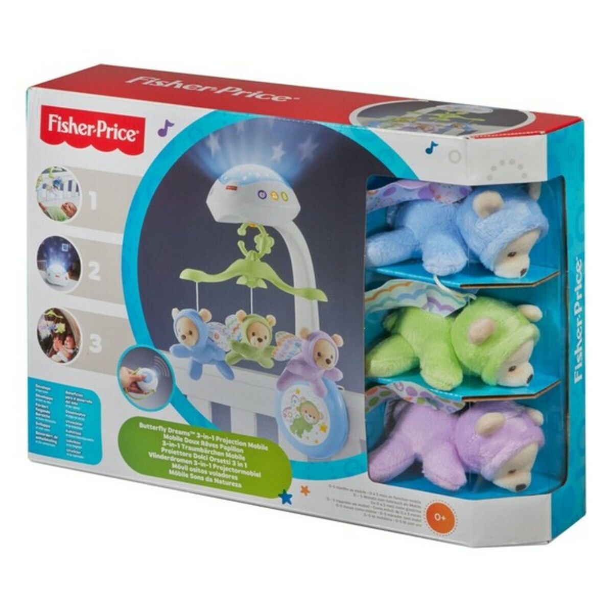 Mobil Proiector Fisher Price Alb Multicolor Plastic - Bebelus, Dormitor