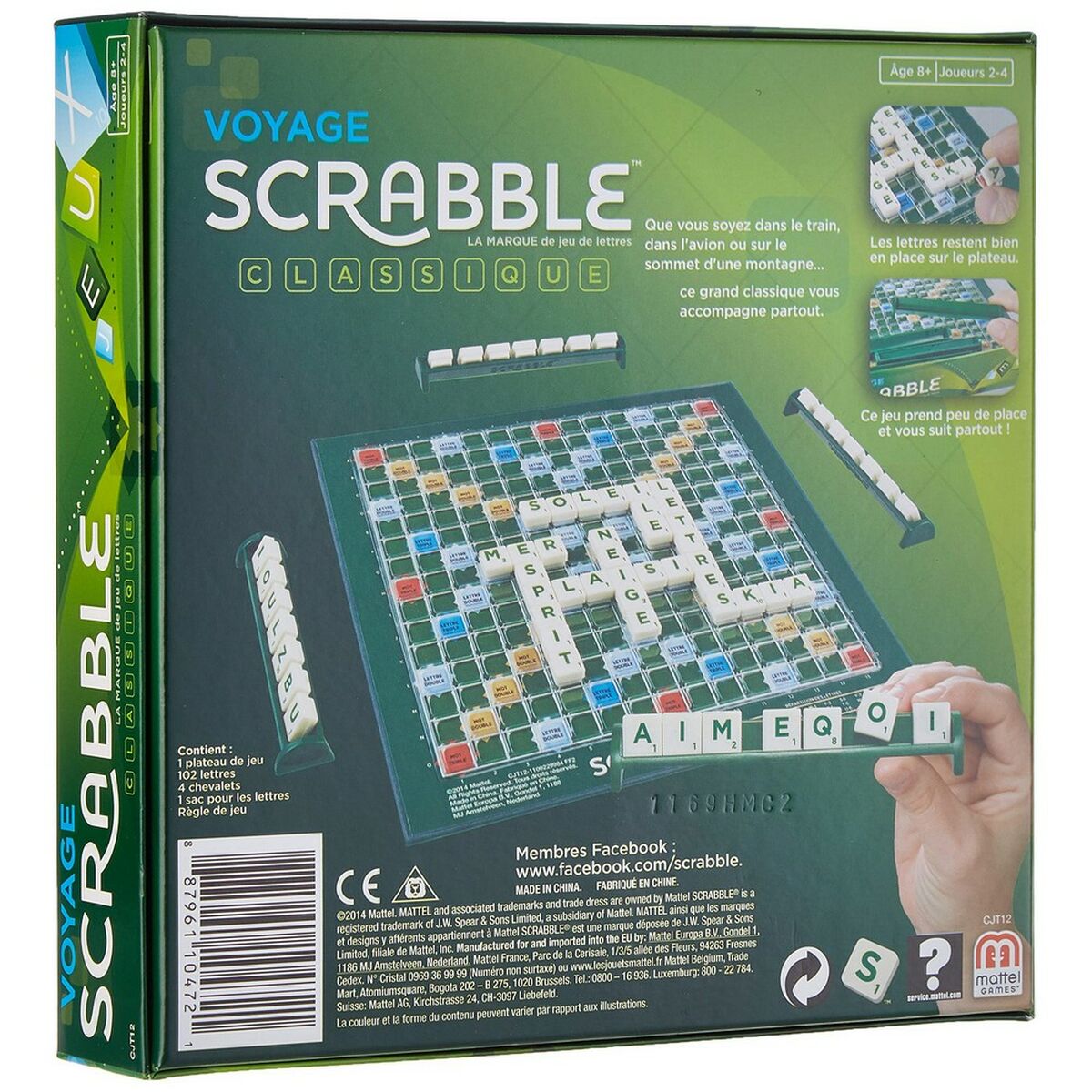 Joc de Masă Mattel Scrabble Voyage (FR) - Jucarii si jocuri, Jocuri și accesorii