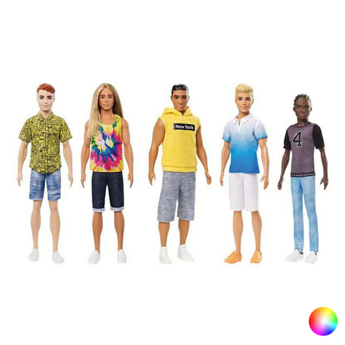 Figurină Ken Fashion Barbie DWK45 - Jucarii si jocuri, Păpuși și accesorii