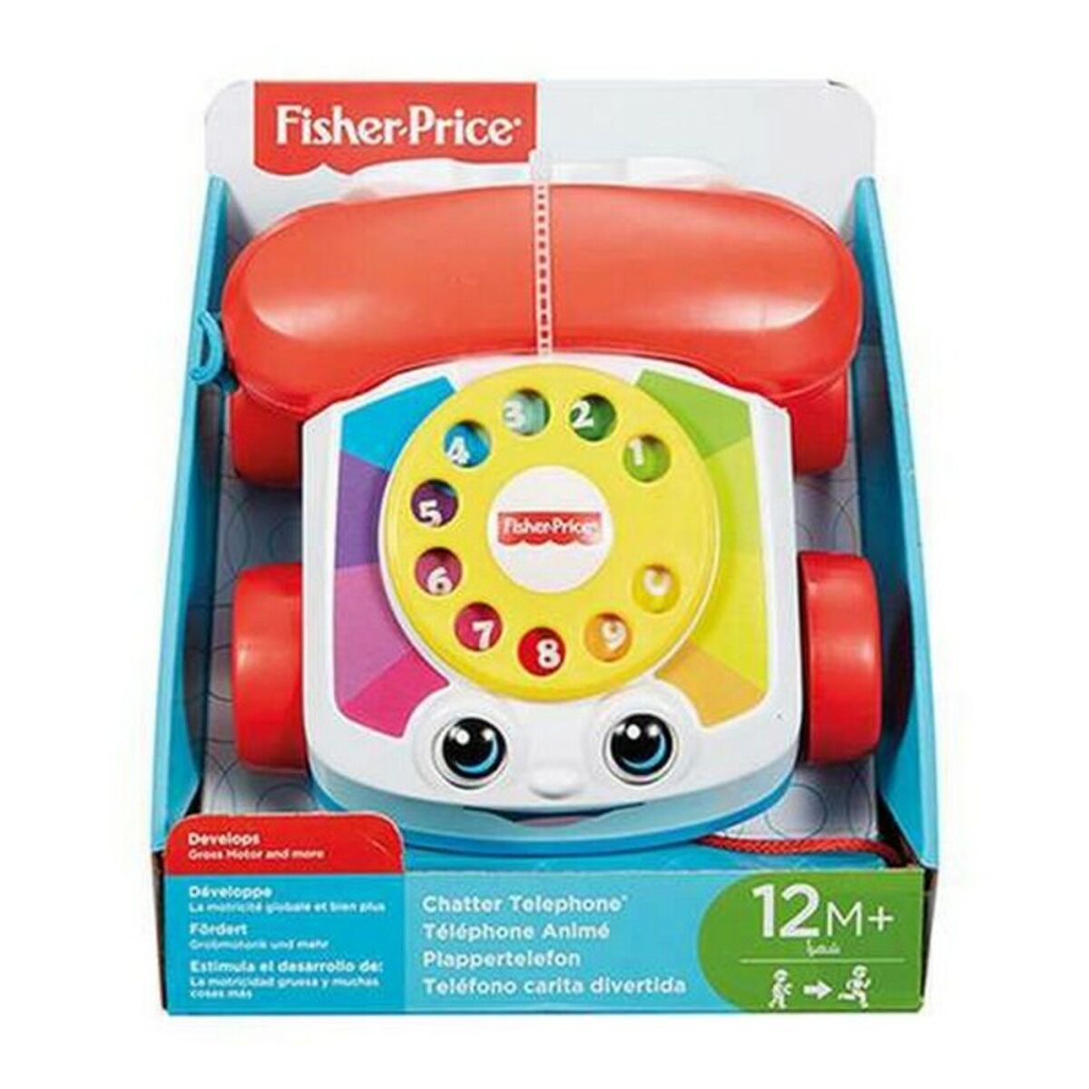 Telefon cu baston de tragere Mattel Multicolor (1+ an) - Jucarii si jocuri, Puzzle-uri și puzzle-uri