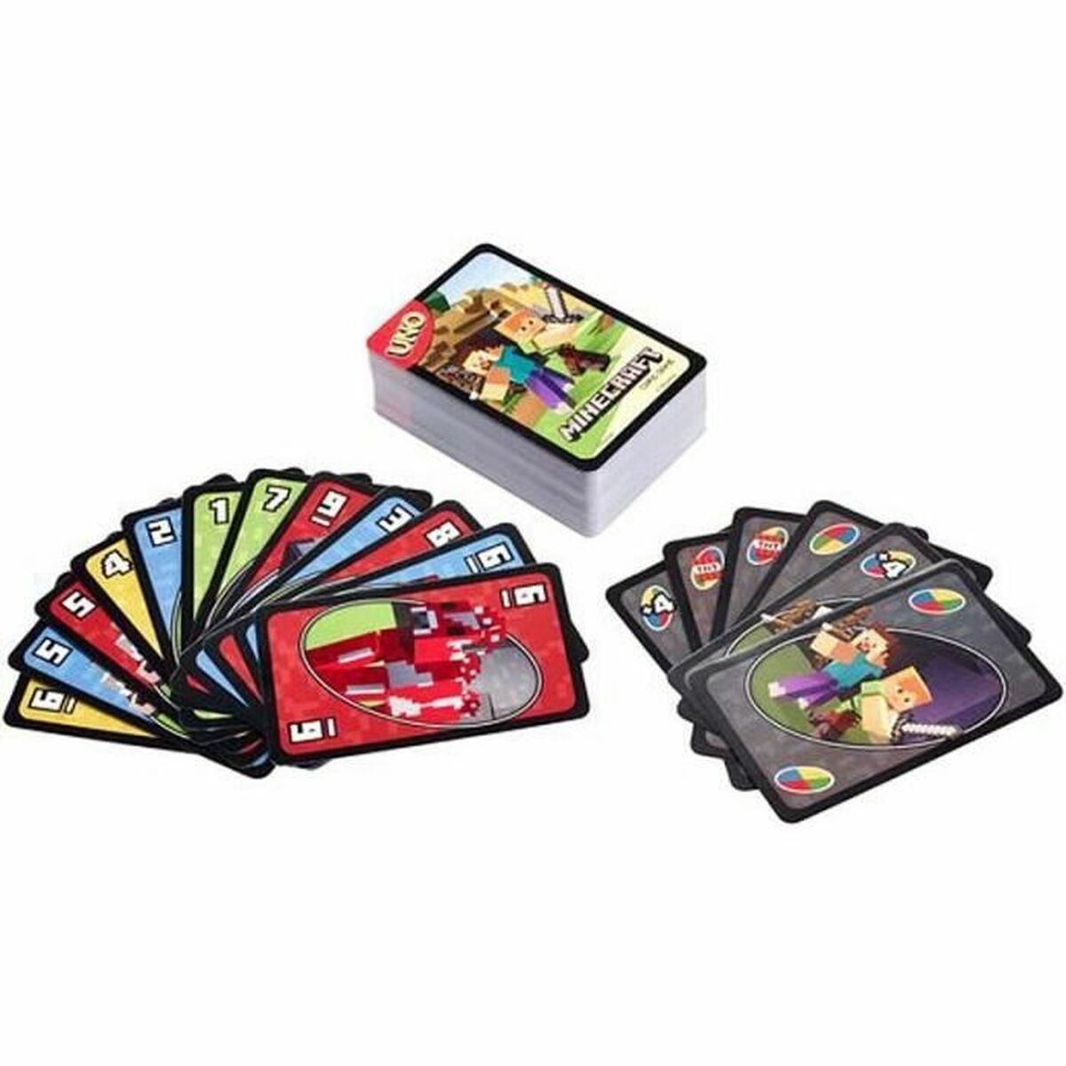 Joc de Masă Mattel Uno Minecraft - Jucarii si jocuri, Jocuri și accesorii